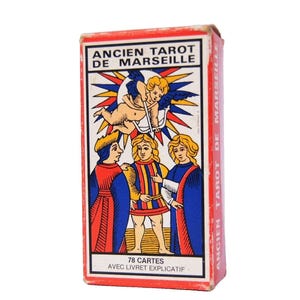 Cartes anciennes Tarot de Marseille Grimaud 1963 - complète