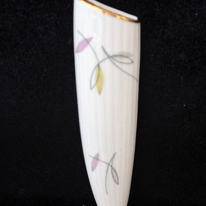 Mid Century Sico Bavaria VW Beetle Porsche Car Flower Porcelain Vase