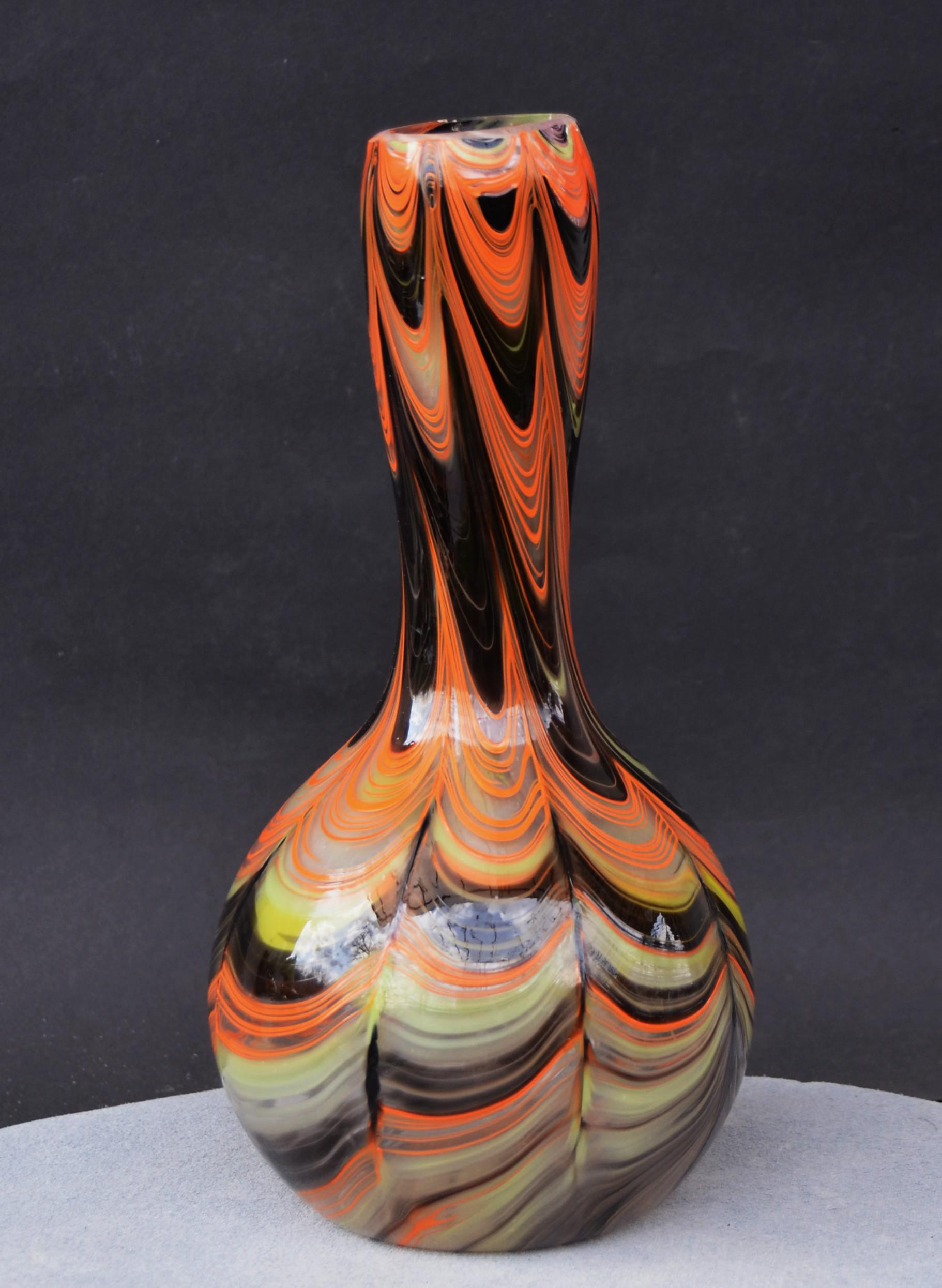 〇カルロモレッティ　花器③　Carlo Moretti 〇カルロモレッティ 花器③ Carlo Moretti Vase / Carlo Moretti