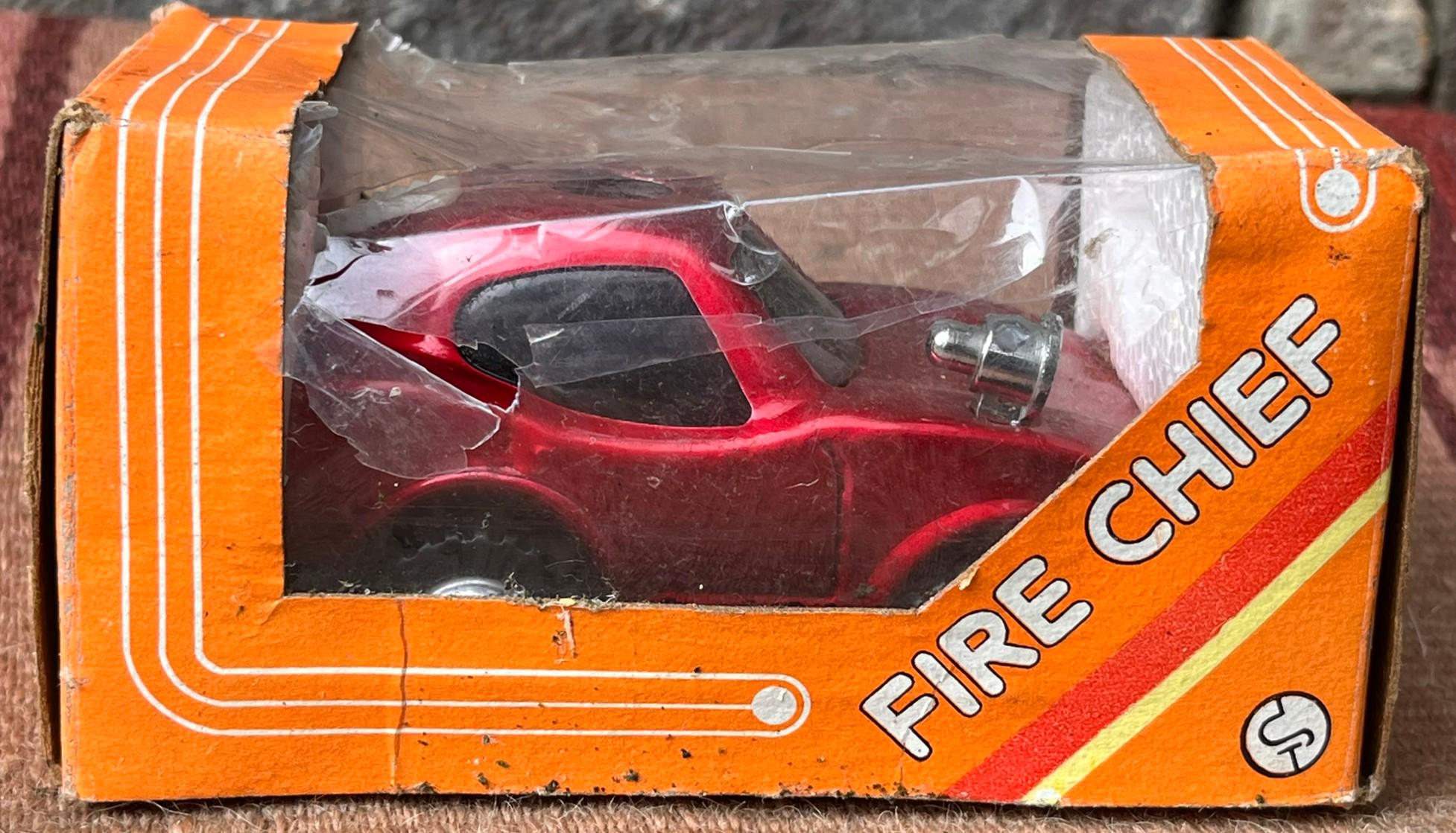 Fire chief tin car - Etsy 日本