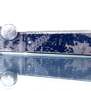 Old German WWII Sieger Can Opener, alter Dosenöffner Metall