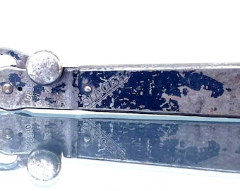 Old German WWII Sieger Can Opener, alter Dosenöffner Metall