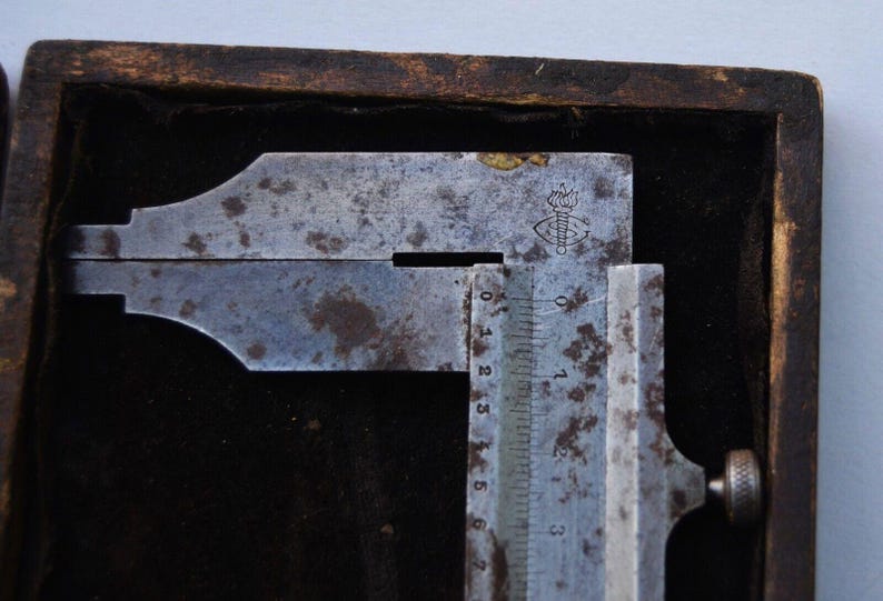 Antique French Caliper Schubler - Circa 1900 - Etsy