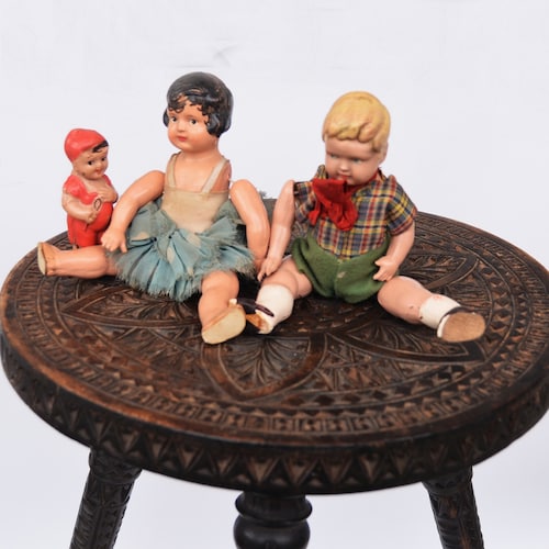 シュコー・ビゴベロ 女の子のウサギのぬいぐるみ 33cm ビンテージ品