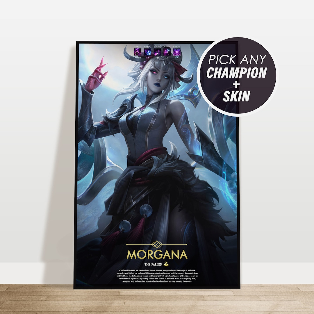 Custom League of Legends Poster | Style 3 | Personalize With Your Username | Gaming Gift | Gaming Art
