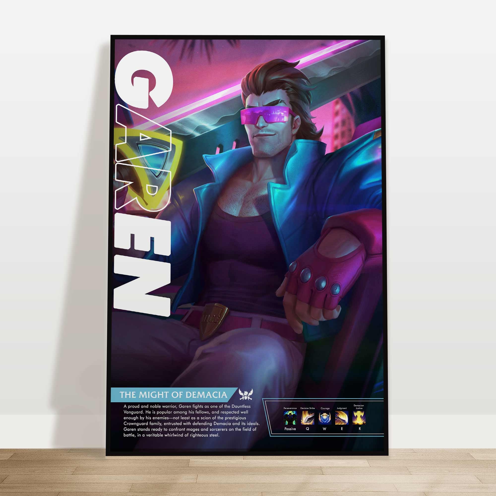 Garen League of Legends - Etsy Singapore, image size:2000x2000