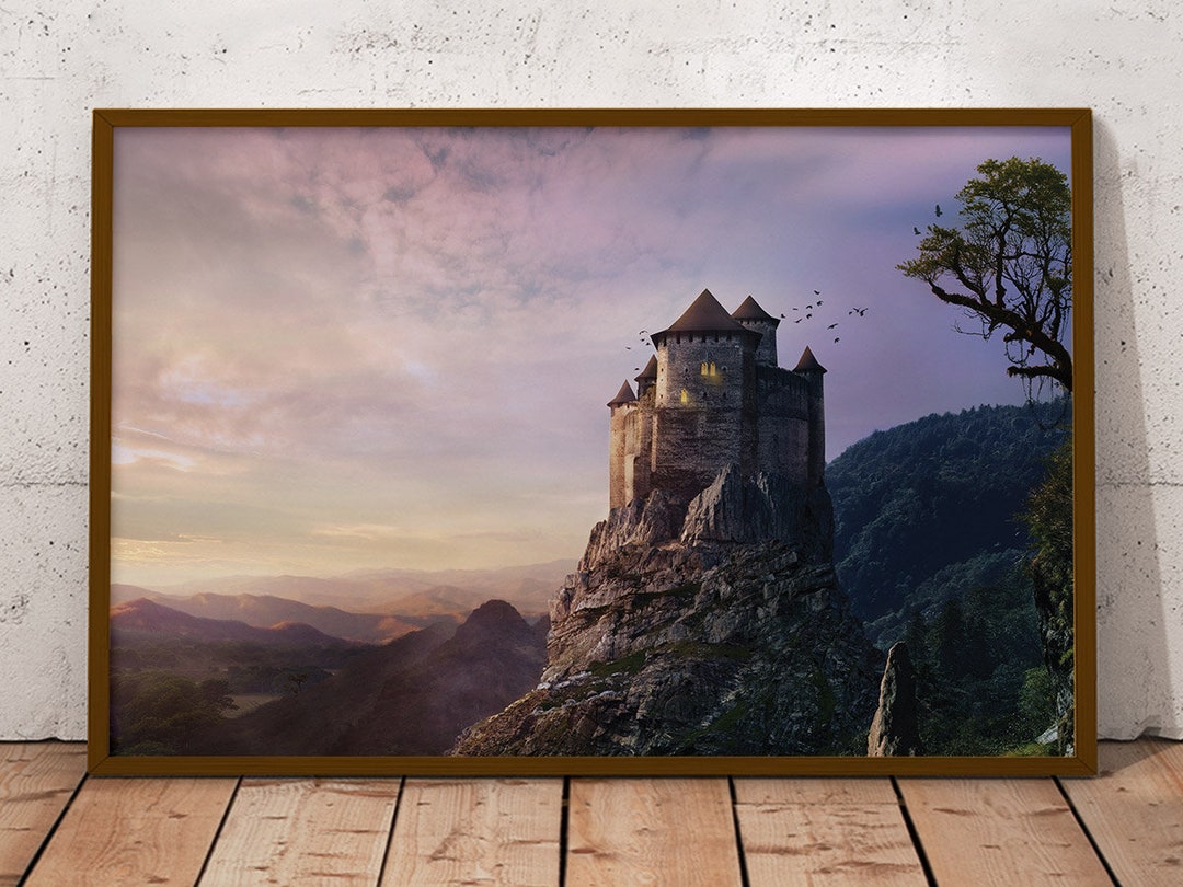 Fantasy Collection 3 | Magic World Wall Décor | Fantasy Wall Art for