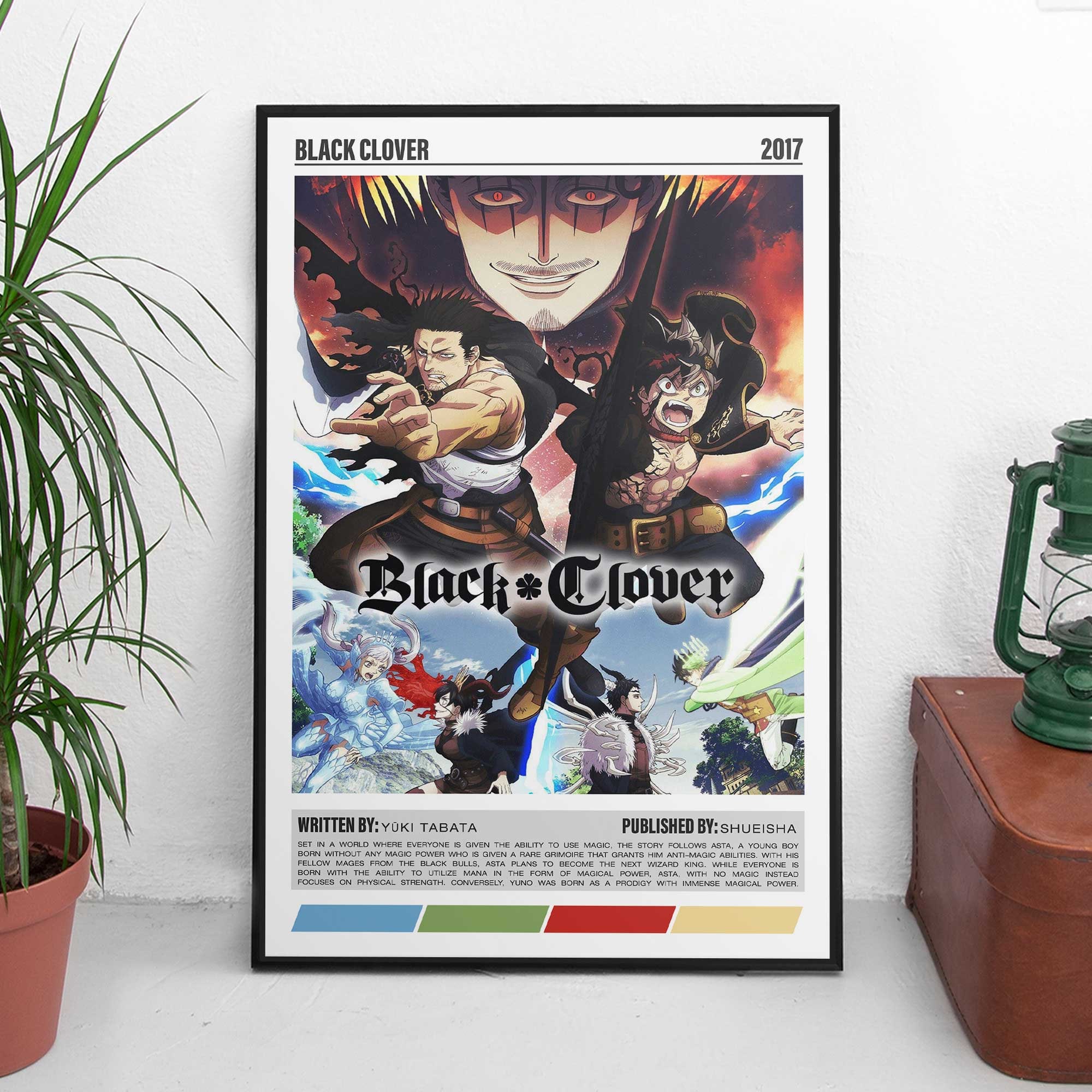 ポスター clover Clover Poster - Etsy