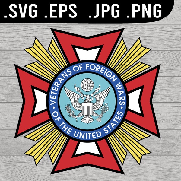 Vector File: VFW Insignia Logo (.AI .SVG .Eps Included!)