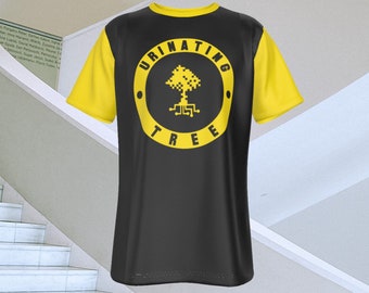 UrinatingTree  Print T-shirt | Birdseye