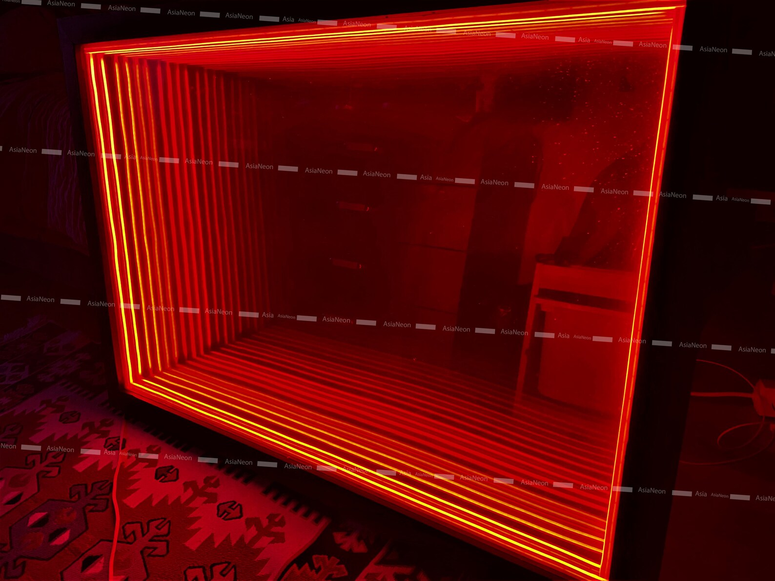 İnfinity Neon Mirror LED İnfinity Mirror İnfinity Mirror Etsy