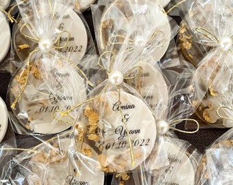 Personalized Epoxy Magnet Favor, Custom Epoxy Wedding Resin Gift, Engagement, Baby Shower, Nikkah, Ameen, Baptism, Walima