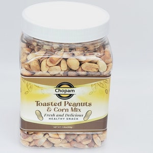 Toasted Peanuts And Corn Mix Snack