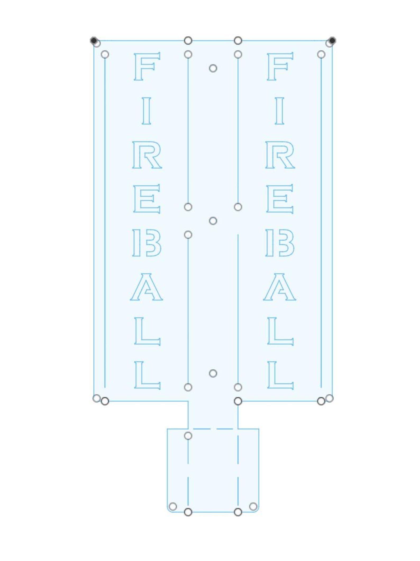 Fireball Shot Dispenser DXF File - Etsy