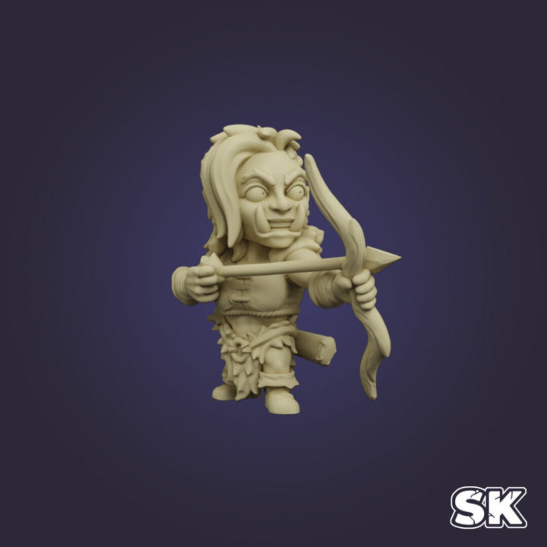 ST-A188 - Orc Ranger - Etsy