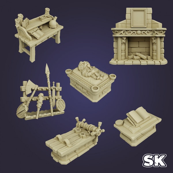 ST-A159 - Muebles HeroQuest