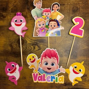 bebefinn cake topper, bebefinn family, bebefinn party supplies, bebefinn