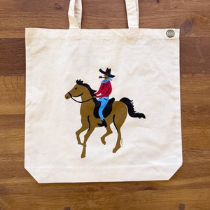 Cowboy Tote Bag / Texas Tote / Austin Tote / Western Tote / Texas Gifts