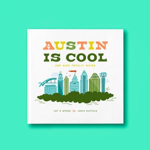 Austin Is Cool Book / Austin Book / Austin Gifts / Childrens Book