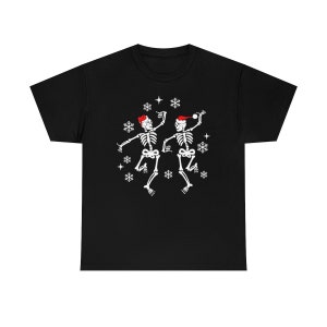 Skeleton Dancing Shirt, Halloween Skeleton Shirt , Christmas Shirt, Funny Skeleton Shirt, Christmas Skeleton Shirt, Skeleton Shirts