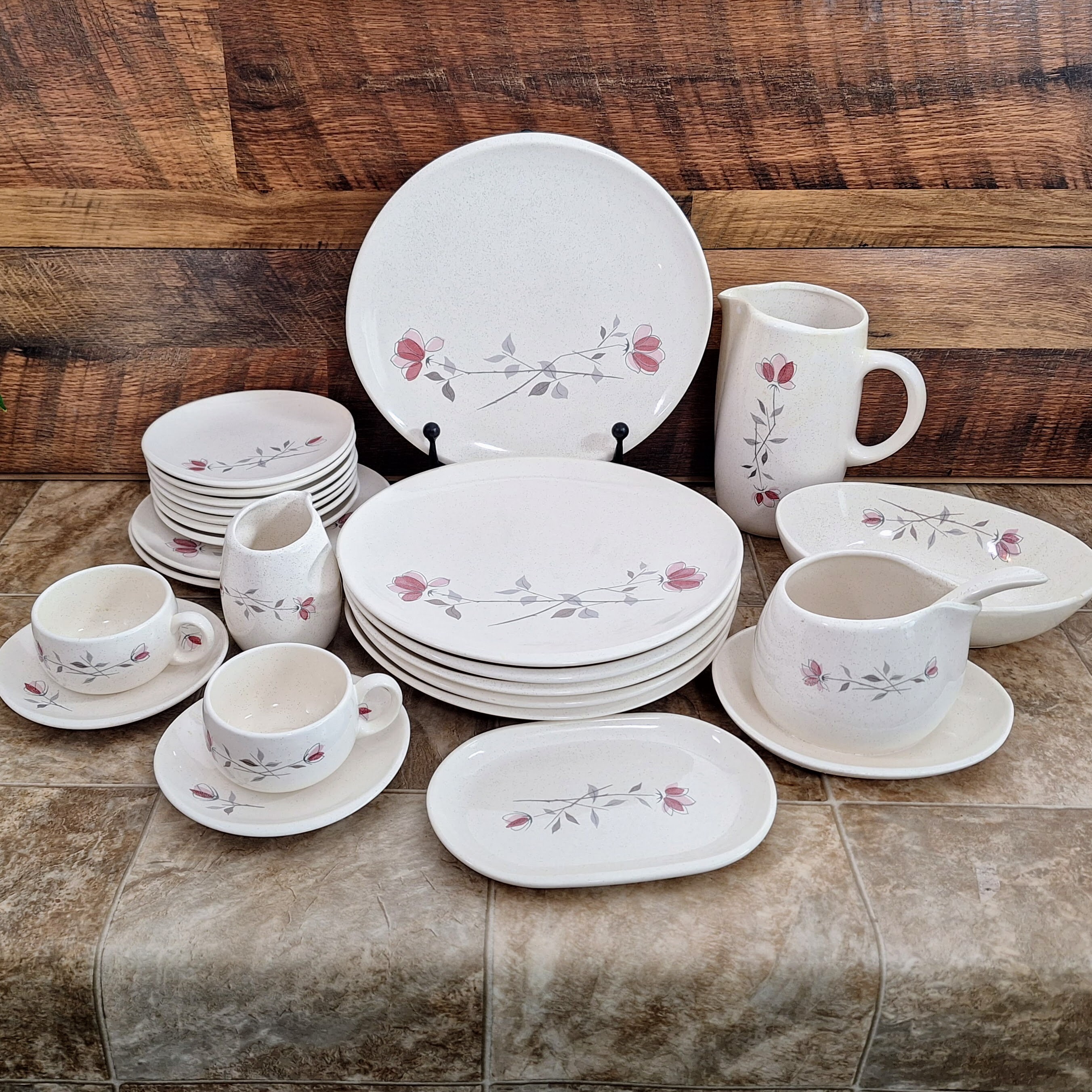 Franciscan top white stoneware
