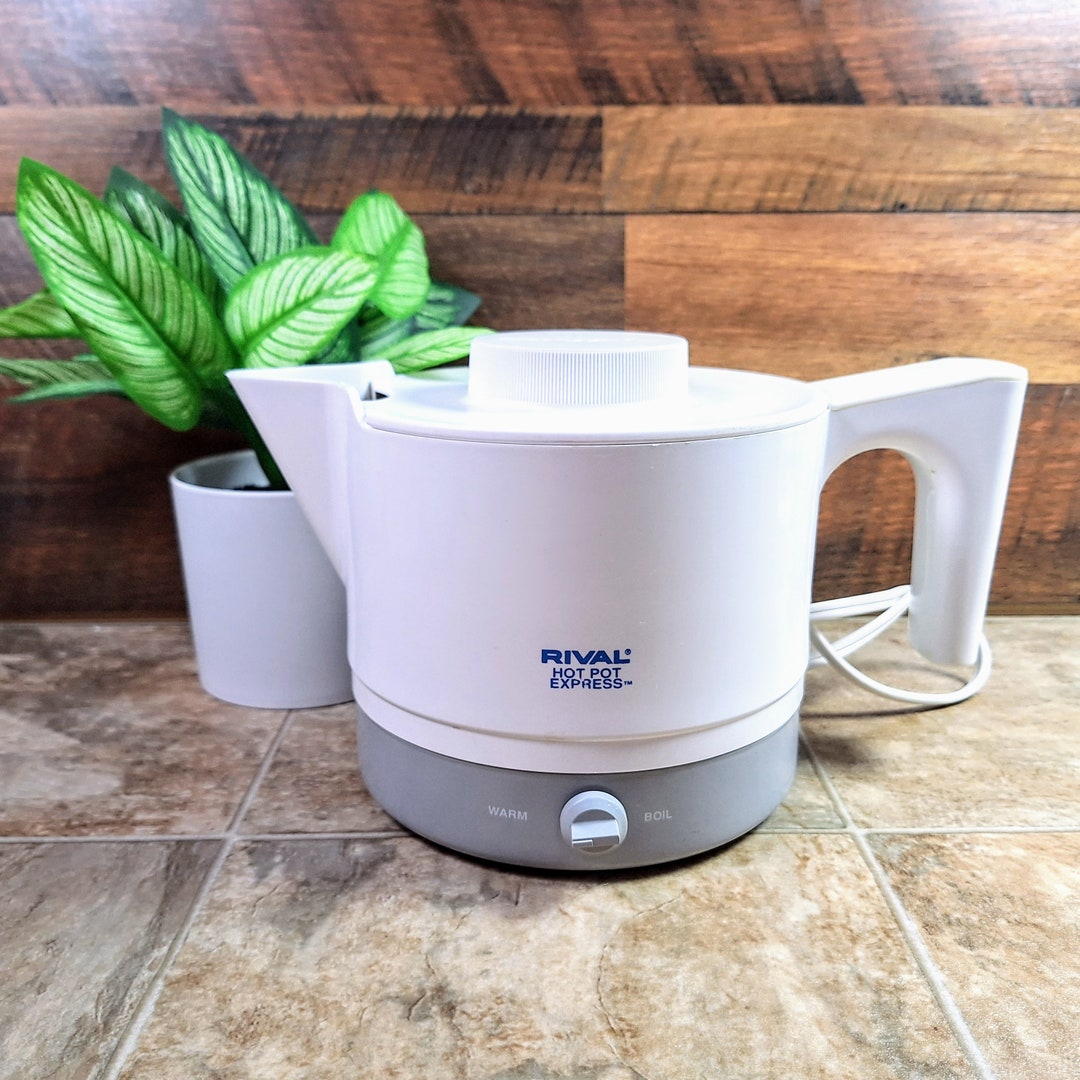 Vintage 1990s Rival Hot Pot Express 4070 Electric Kettle Tea Pot Etsy
