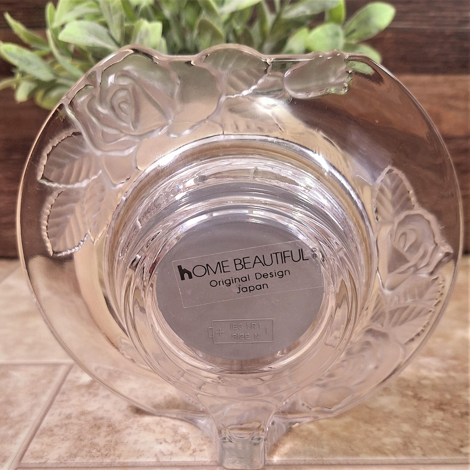 1980s Lead Crystal Mini Mantle Clock: Vintage Desk Decor - Etsy
