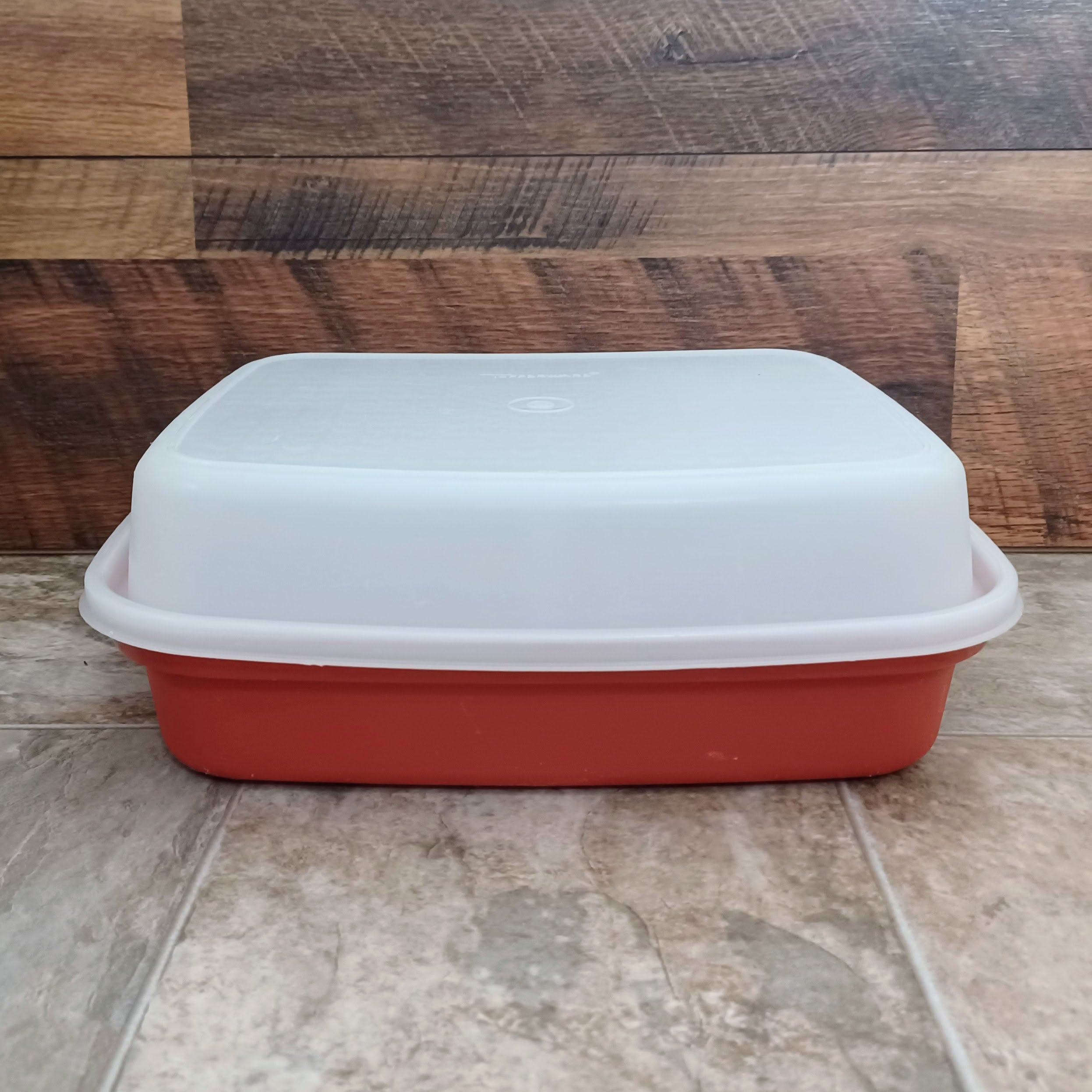 Paprika Red Season-serve Container by Tupperware Vintage Tupperware Marinating  Container Tupperware Marinate Retro Kitchen 