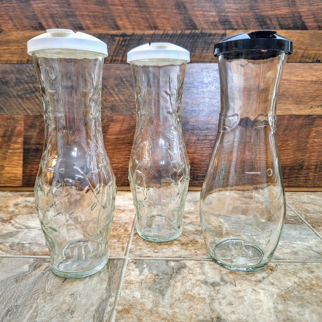 Vintage Good Seasons Salad Dressing Bottle 1970s Oil, Vinegar, Water