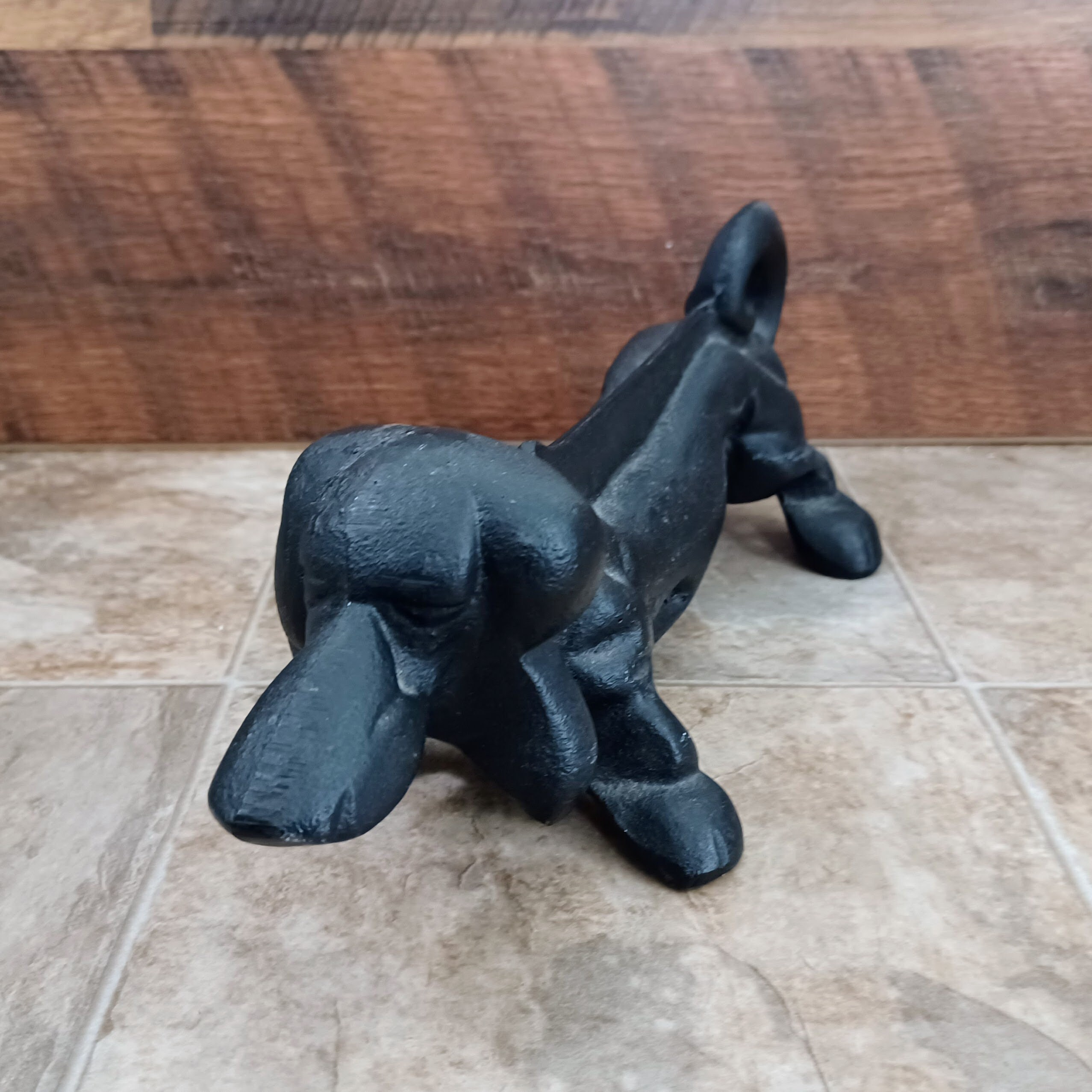 Vintage Cast Iron Dachshund Vintage Weiner Dog Doorstop and Etsy