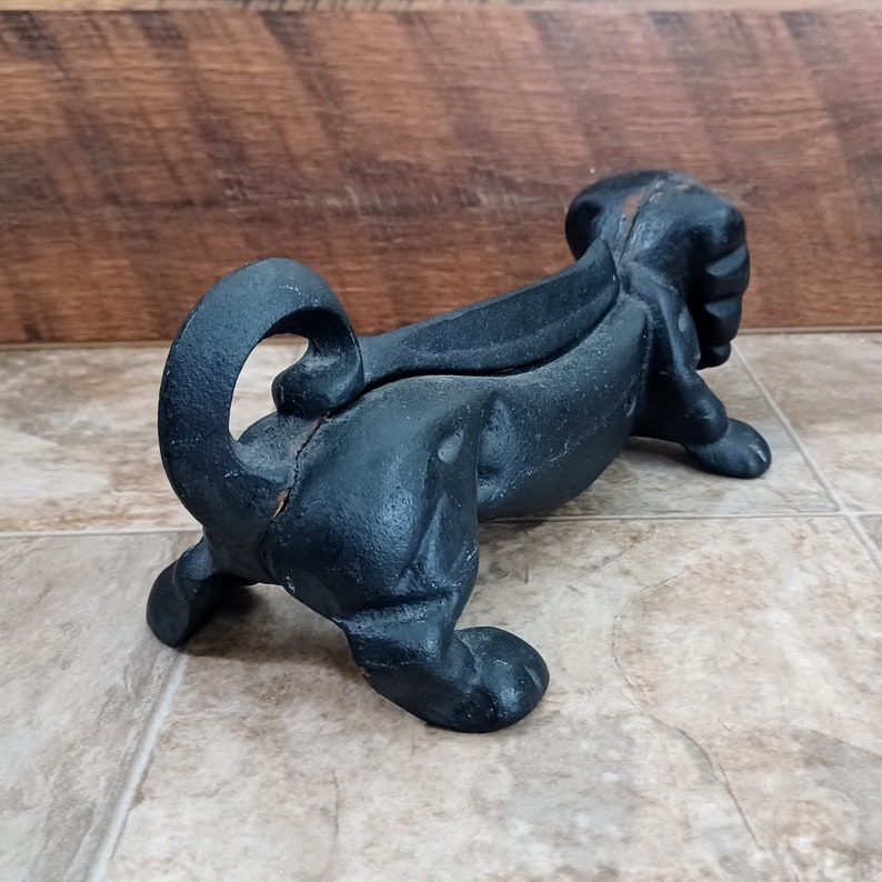 Vintage Cast Iron Dachshund Vintage Weiner Dog Doorstop and Etsy