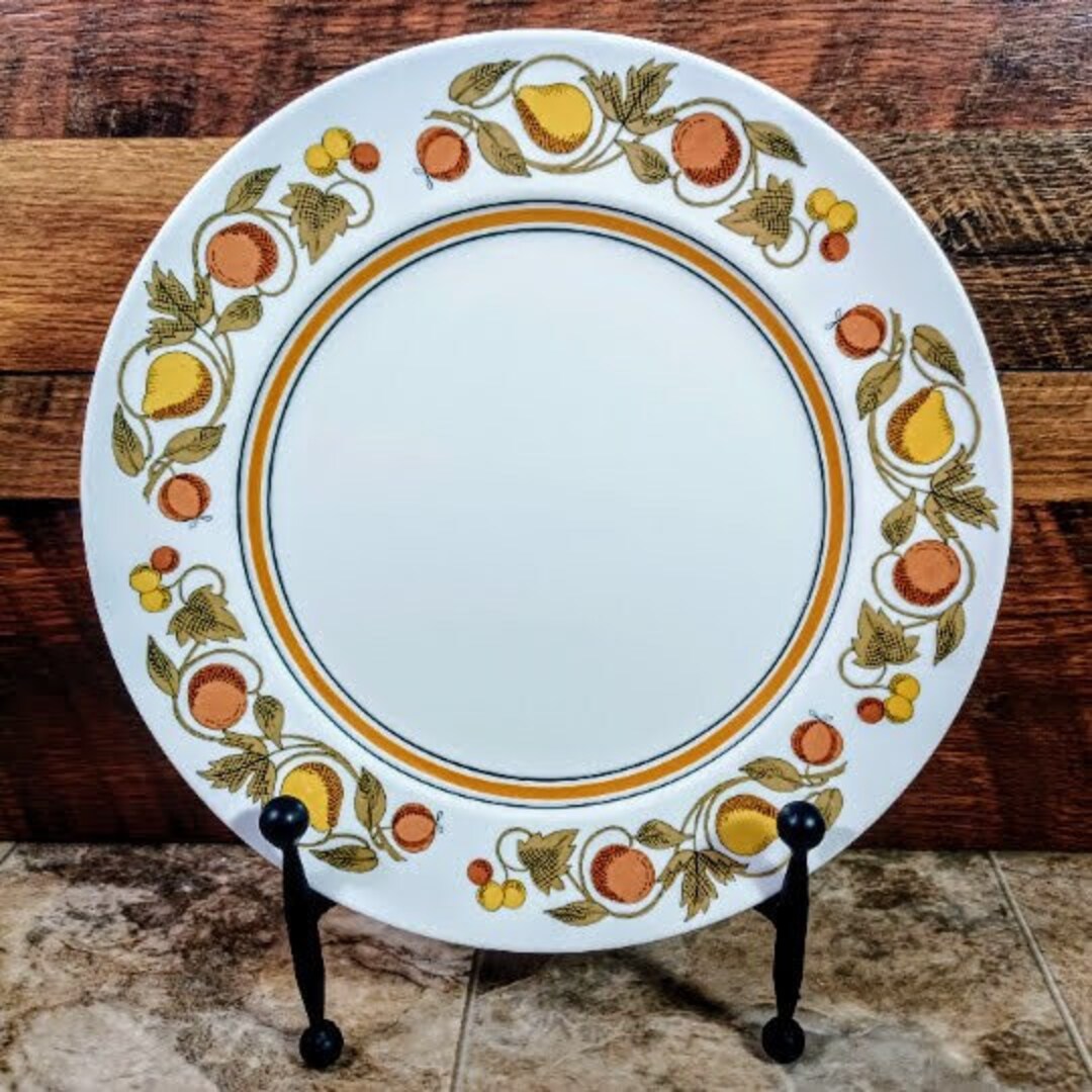 Set of 5 Vintage Franciscan Ware Pickwick Pattern Plates Mid Century ...