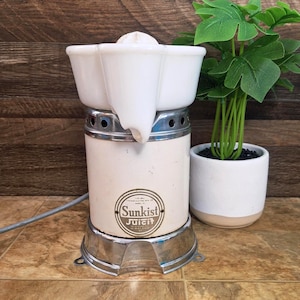 Vintage Electric Orange/Citrus Juicer | 1950s Sunkist Juicit BMU Model 19 PARTS ONLY