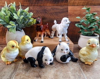 置物 dog antiqie animal objects set Outward Hound Petstages Hide-A-Squirrel Dog Toy | Harbour