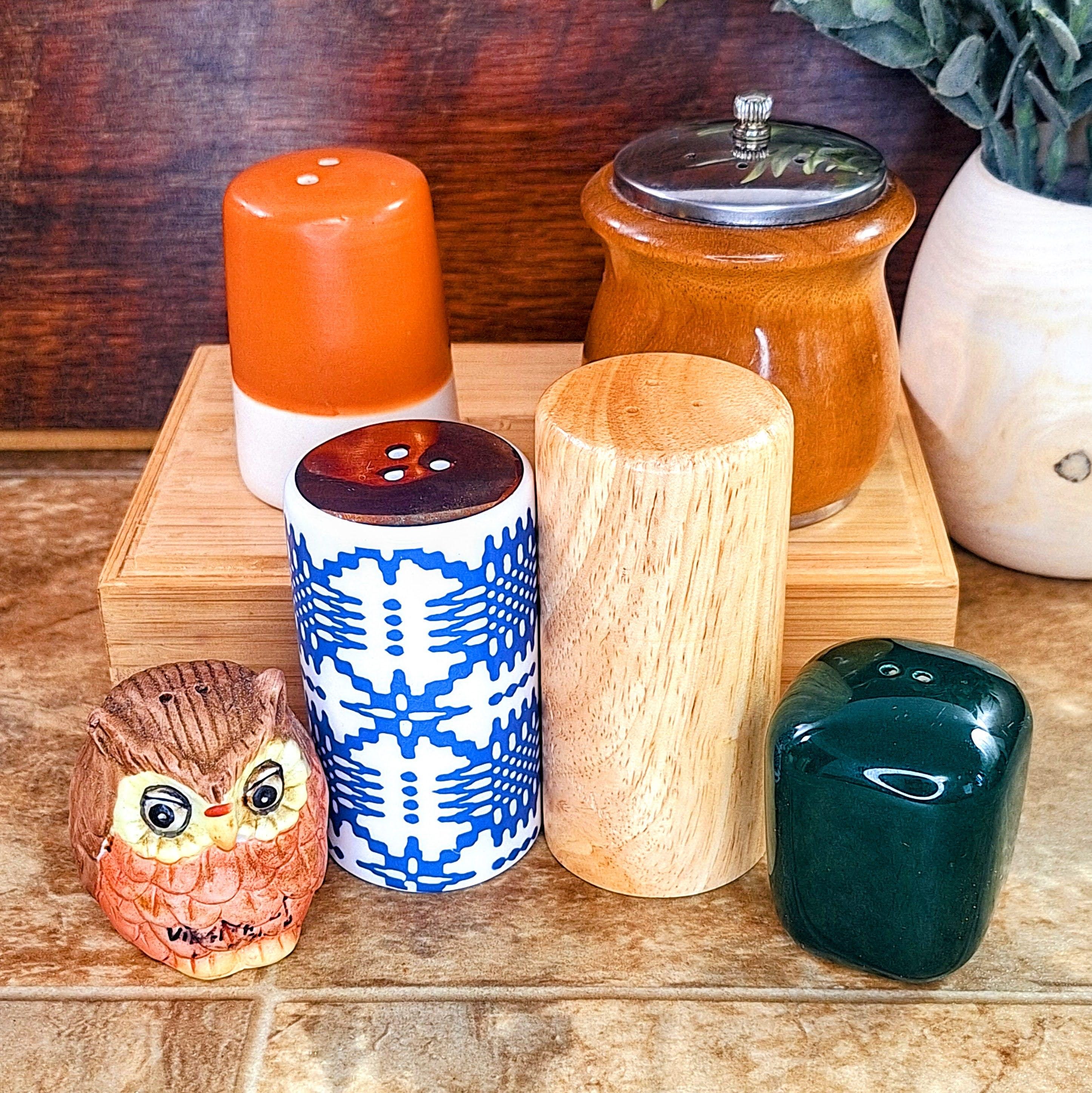Mismatched Salt/pepper Shaker Singles | Choose Your Favorite