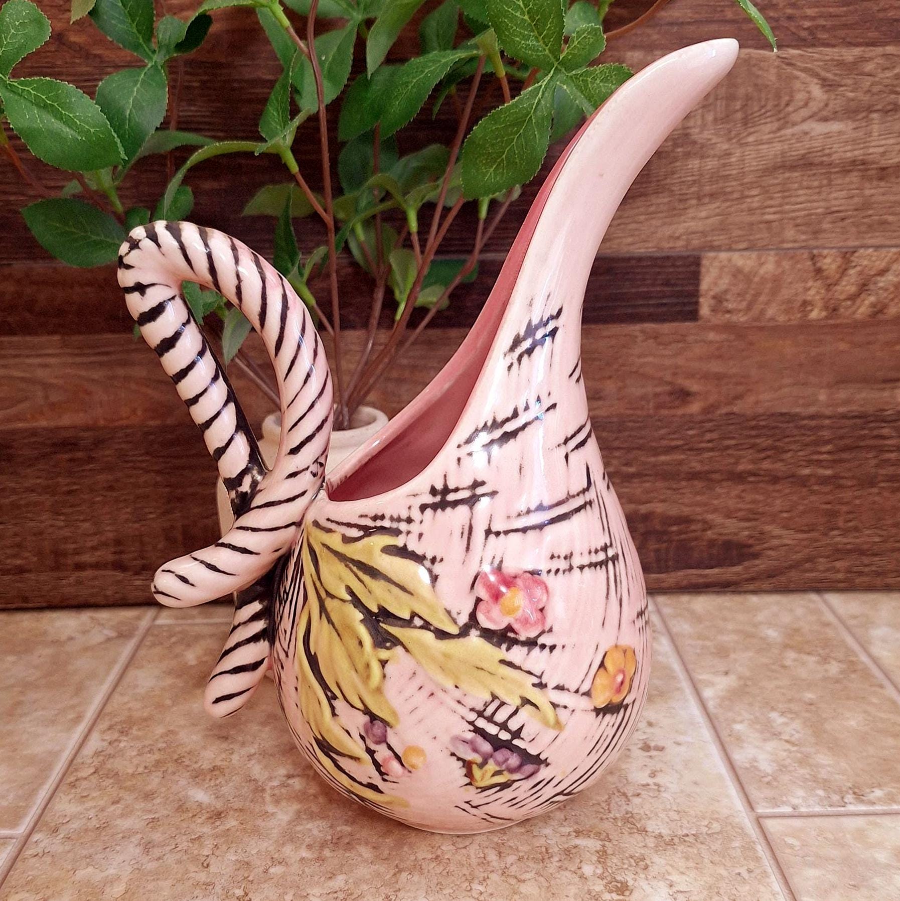Vintage Hull Pottery Blossom Flite Pitcher/vase: Art Ceramics - Etsy