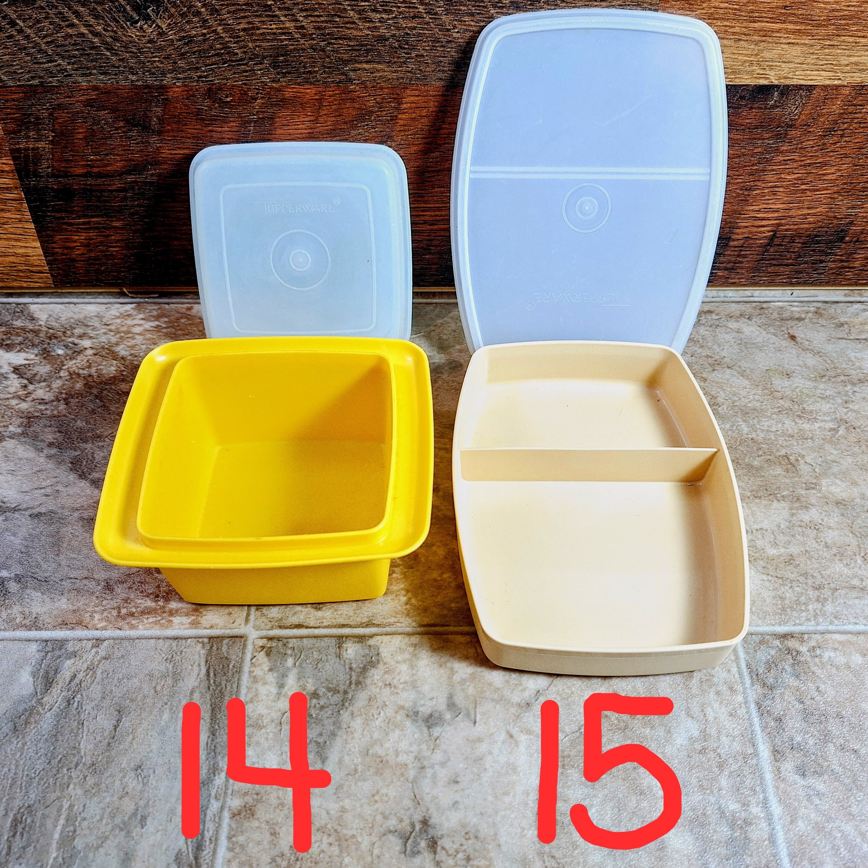 Vintage Tupperware Deli Savers: 1970s MCM Kitchen - Etsy
