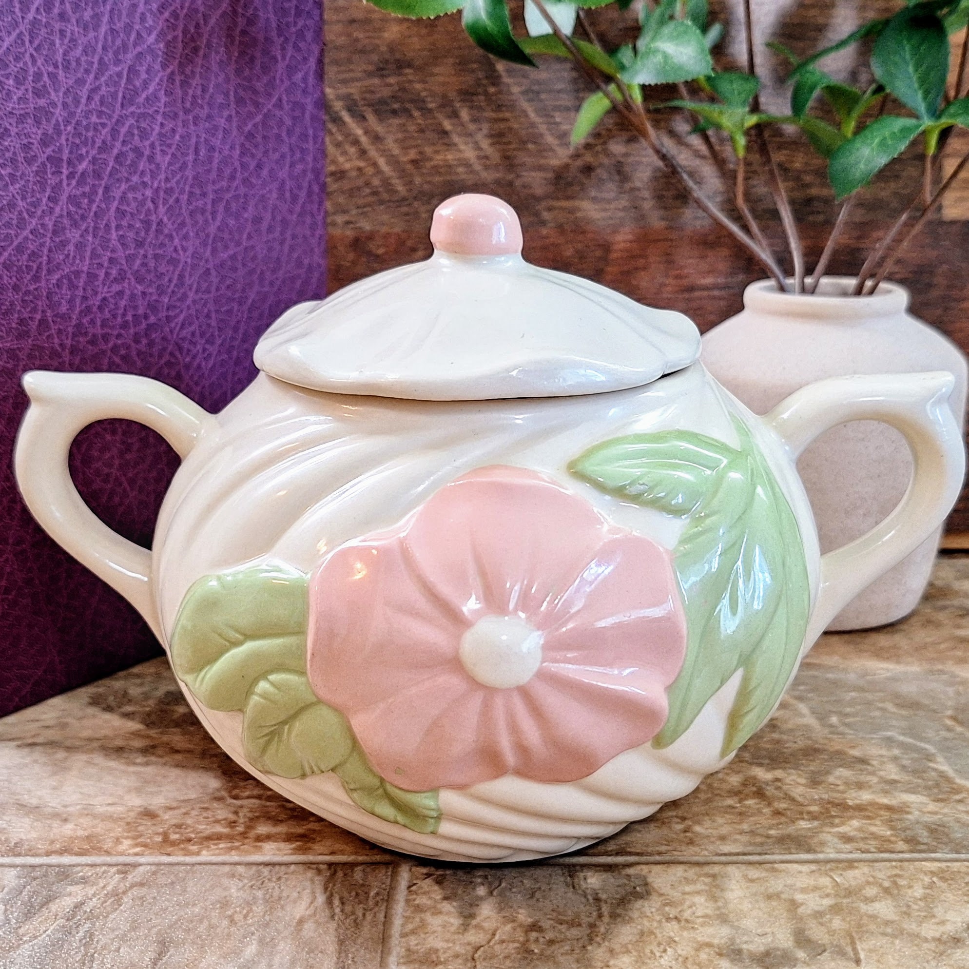 Vintage American Bisque Tea Set: 1930s Cottagecore Kitchen Decor - Etsy