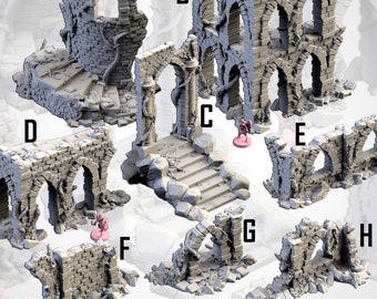 Ruines Abandonnées, Wargaming terrain