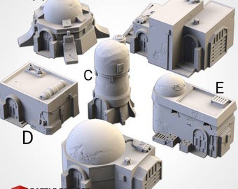 Wargaming Terrain, Bâtiments du désert