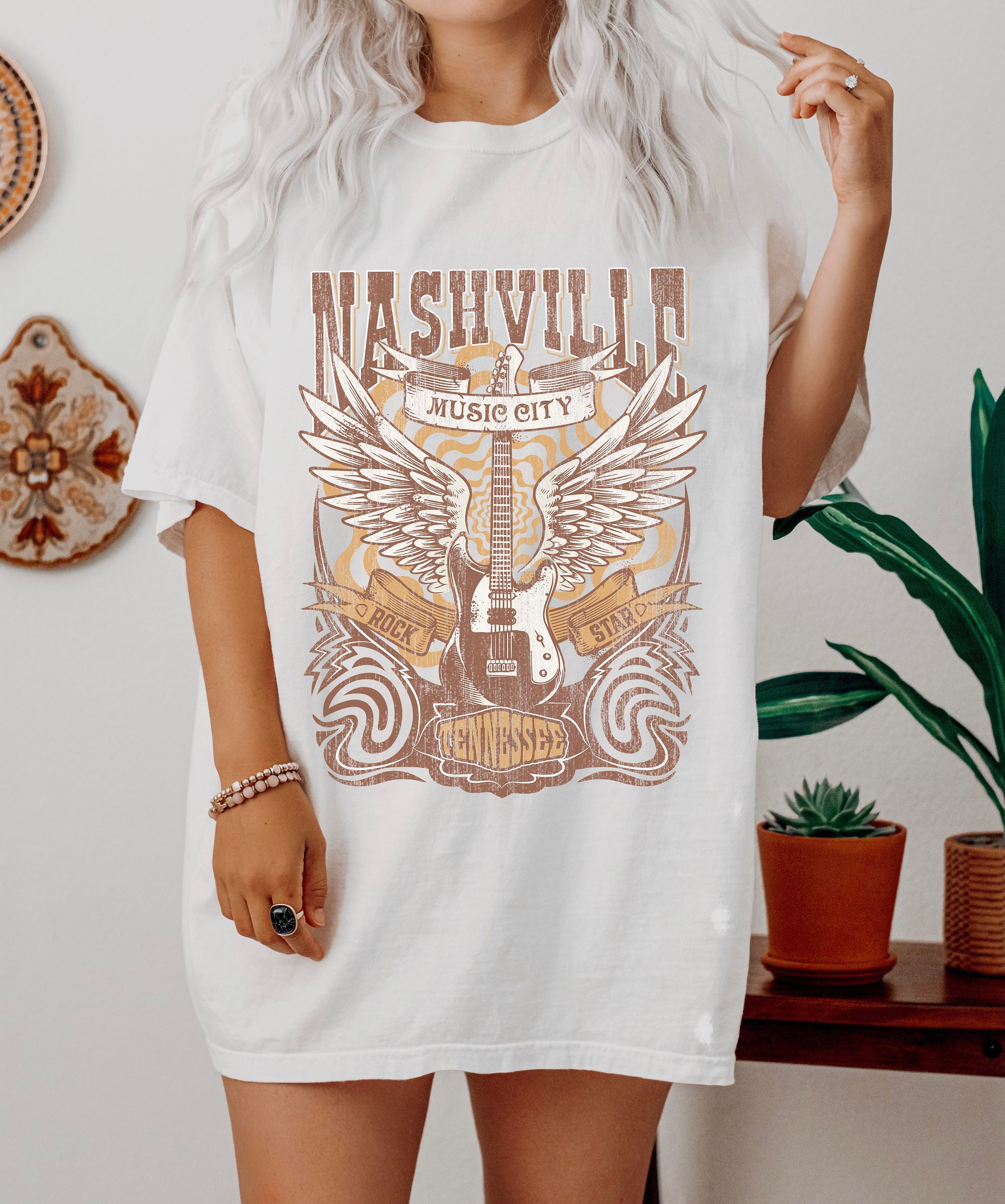 Discover Nashville Music City T Shirt | Tennessee Shirt | Country Music T-Shirt