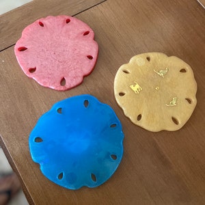 Resin coasters