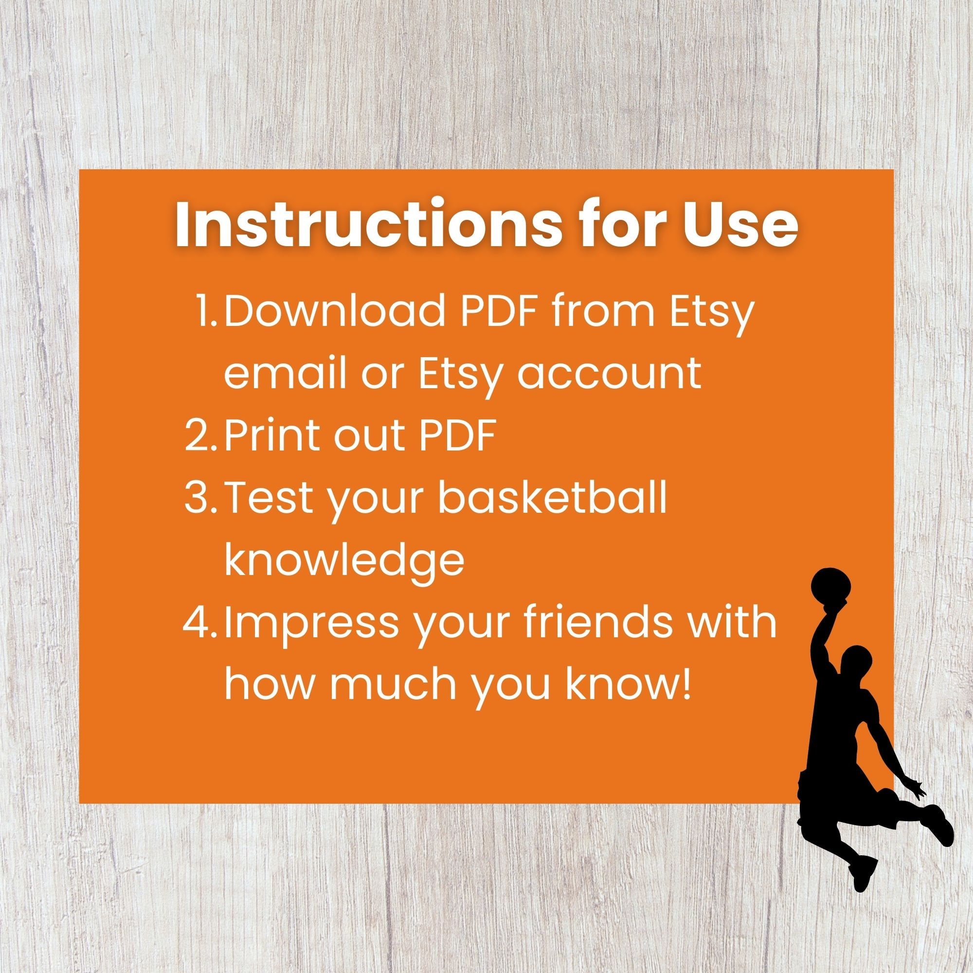 Basketball Trivia Game, Basketball Printable Game, Sports Trivia ...