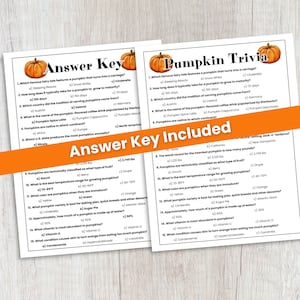 Answer Key Included
