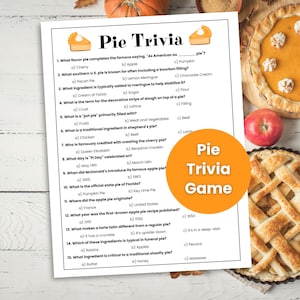 Jogo de curiosidades sobre tortas, curiosidades sobre o dia da torta, jogos sobre o dia da torta, jogo de ação de graças, curiosidades sobre sobremesas, curiosidades sobre comida, curiosidades para idosos, noite de jogos em família