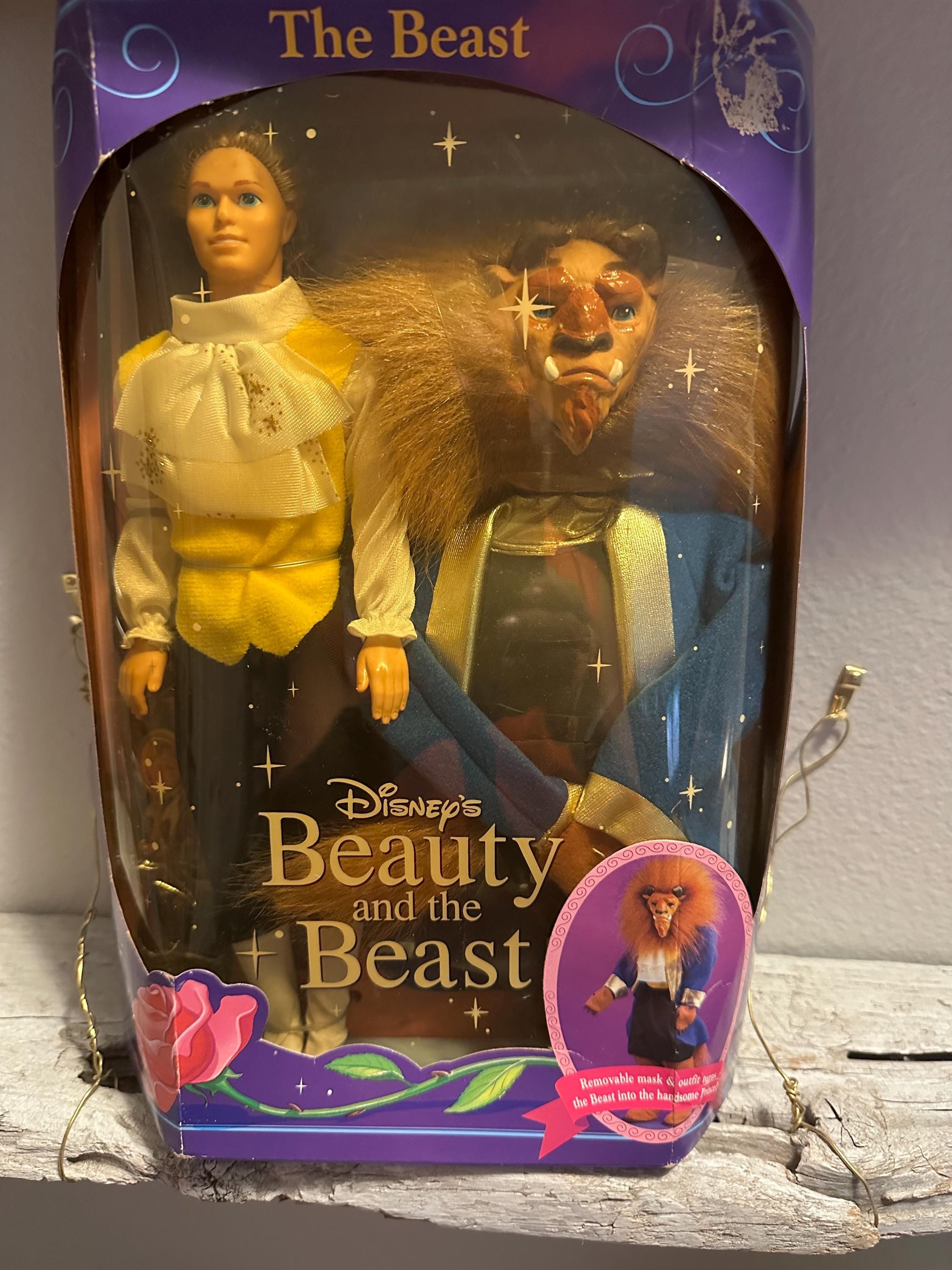 1991 Disney Mattel the Beast Doll - Etsy
