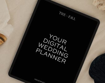 Plantilla de planificador de bodas, plantilla de Canva, planificador de bodas digital, lista de verificación de bodas, planificador de bodas imprimible, registro de presupuesto editable
