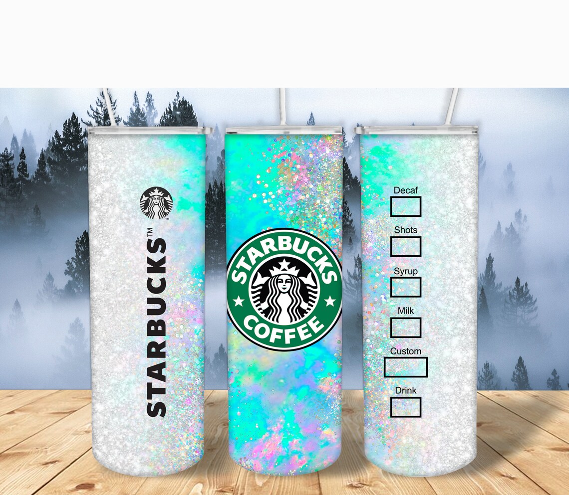 Starbucks 20oz Tumbler Wrap Tumbler Design for Sublimation Png Etsy