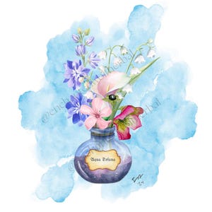 Aqua Tofana Watercolor
