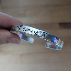 CUSTOM Handstamped Bracelet